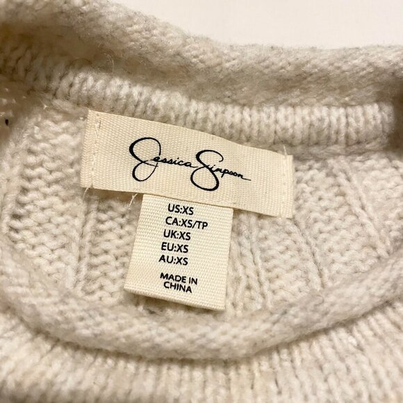 Jessica Simpson Short Sleeve Pullover Jumper Womens  Size XS - Picture 3 of 16